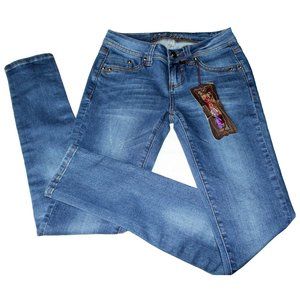 L.A. idol USA Jr/Misses Size 1 Low Rise Skinny